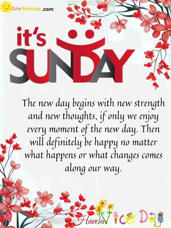 positive Sunday blessings quotes