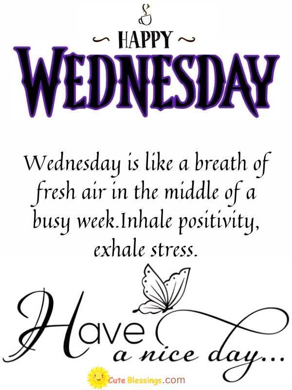 Beautiful Wednesday Blessings Images