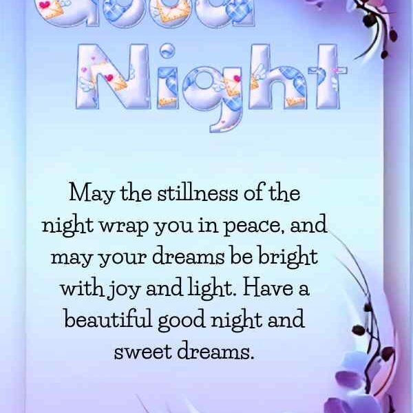 80+ Good Night Blessings, Prayers and Quotes for Peaceful Sleep